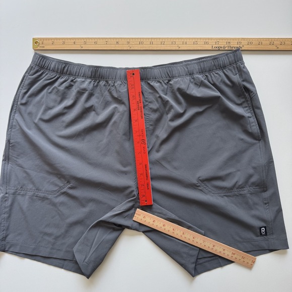 RHONE Essentials 7" Unlined Training Short Mens 2XL Gray Athletic Workout NWT - Picture 10 of 16